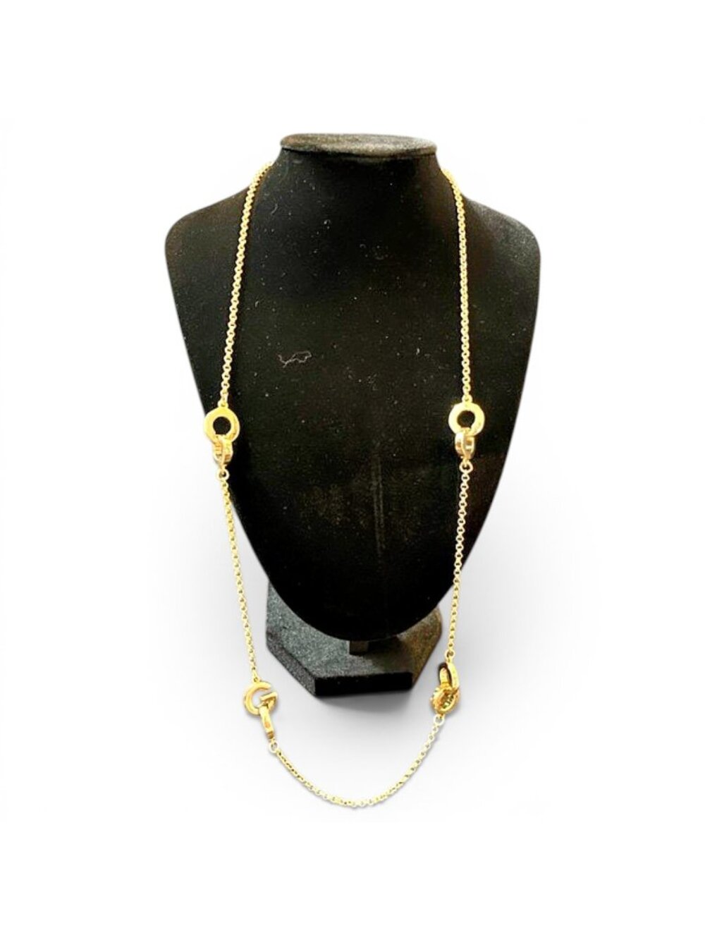 gold gold plated givenchy necklace